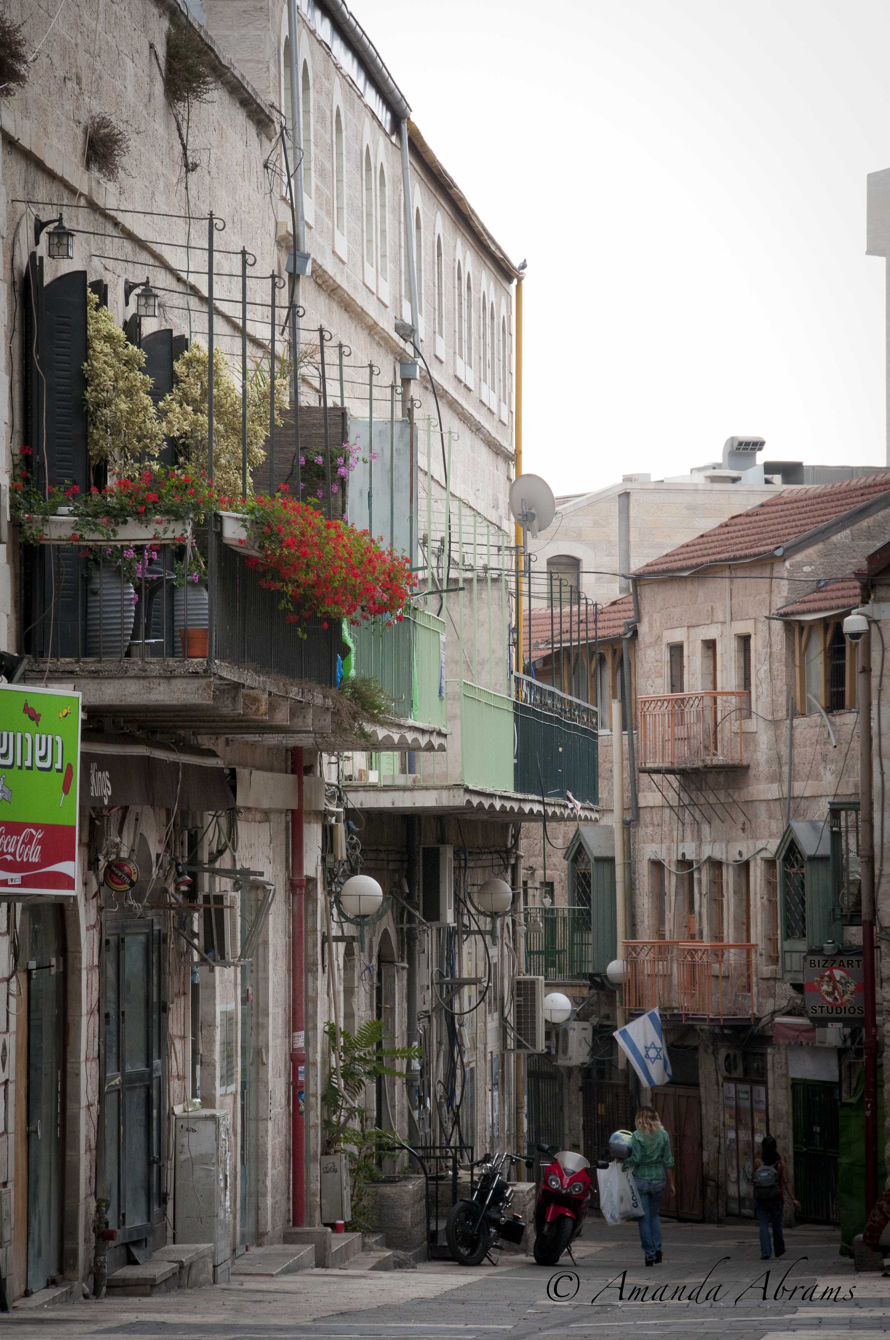 Street view of Jerusalem.